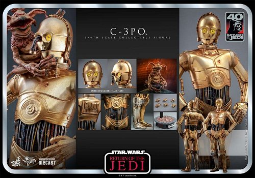 Hot Toys Star Wars Episode VI 40th Anniversary Figure C-3PO - 0