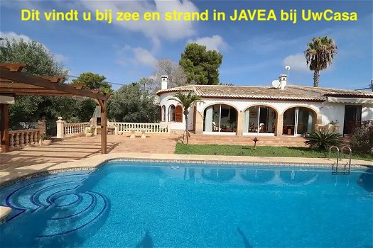 Uw eigen Villa en huis in JAVEA bij zee en strand met eigen garage en met - 0