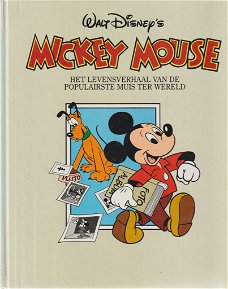 Mickey Mouse Het levensverhaal hardcover 96 bladzijdes