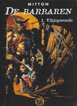 De Barbaren 1 Vikingwoede hardcover Mitton - 0