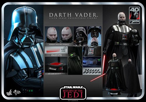 Hot Toys Star Wars Return Of The Jedi Darth Vader Regular Version MMS699 - 0