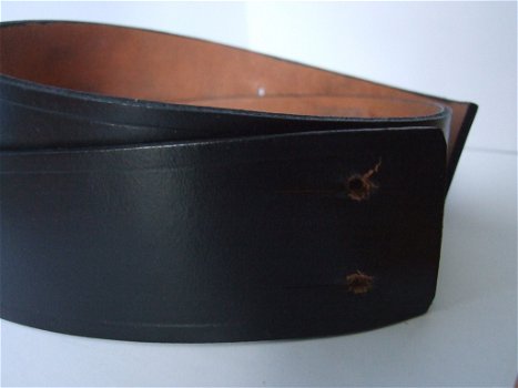 Riem,Centuur,Zwart,Leder,voor Gesp,US,CS,Civil,War - 3