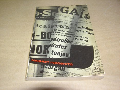 Maigret Incognito -Georges Simenon - 0