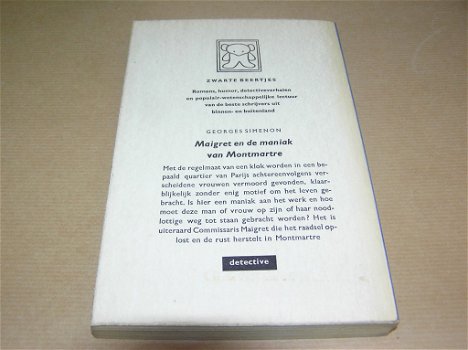 Maigret en de Maniak van Montmartre-Georges Simenon - 1