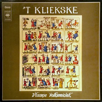 't Kliekske – Vlaamse Volksmuziek - Musique Populaire Flamande (LP) - 0
