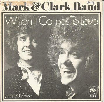 The Mark & Clark Band – When It Comes To Love (1977) - 0