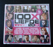 Te koop de originele 5-CD box 100x Liefde 2013 van Universal