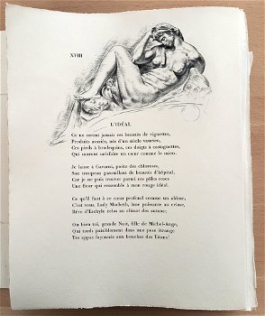 Baudelaire, Charles 1949 Les Fleurs du Mal 1/650 ex Lemagny - 4