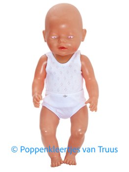 Baby Born 43 cm Ondergoed/wit - 0