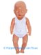 Baby Born 43 cm Ondergoed/wit - 0 - Thumbnail