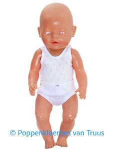 Baby Born 43 cm Ondergoed/wit