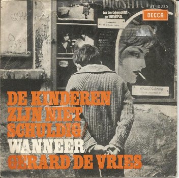 Gerard De Vries – De Kinderen Zijn Niet Schuldig (1967) - 0