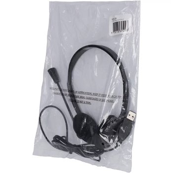 USB Headset Bulk descrete maar stijlvolle headset voor uw pc - 2