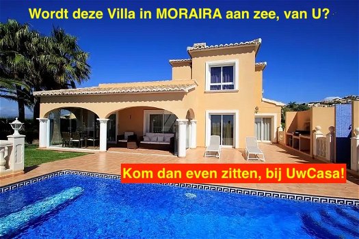Uw eigen Villa in MORAIRA aan zee op ruim landgoed met eigen garage en - 0