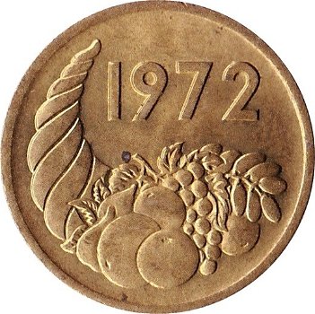 Algerije 20 centimes 1972 - 0
