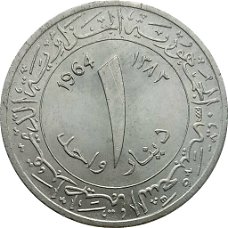 Algerije 1 dinar 1964