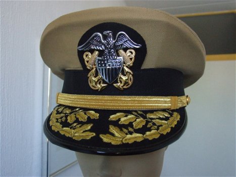 Pet,Kepi,US,Navy,Admiraal - 0
