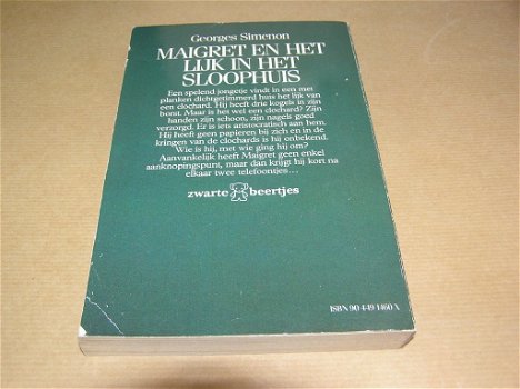 Maigret en het Lijk in het Sloophuis(1) -Georges Simenon - 1