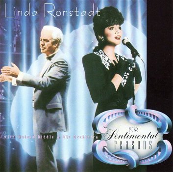 Linda Ronstadt With Nelson Riddle & His Orchestra – For Sentimental Reasons (CD) Nieuw - 0
