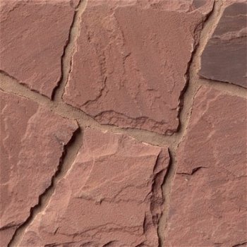 Mandana Red flagstone / breuksteen - 0