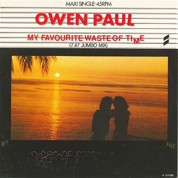 Owen Paul – My Favourite Waste Of Time (Vinyl/12 Inch MaxiSingle) - 0