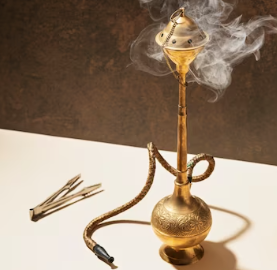 Experience the Ultimate Hookah Session with Gold Hookah Bowl in Canada - 0