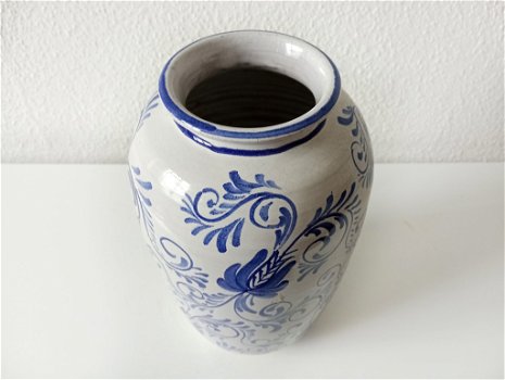 Blauw witte vaas Eiling Ochtrup - 1