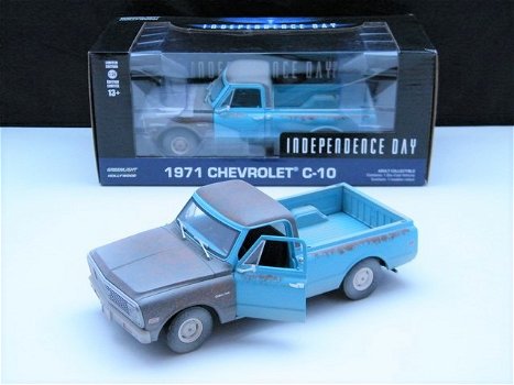 modelauto Chevrolet C10 – Independence day – Greenlight 1:24 - 2