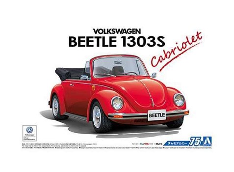 Modelbouw Volkswagen Beetle / Kever 1303S Cabriolet – bouwmodel 1:24 - 0