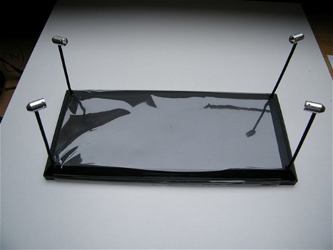 modelauto 1:18 display show case / zwart + led licht 35,5×15,6×16 cm - 3