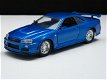 Nieuw schaalmodel Nissan Skyline GT-R R34 – Fast Furious Brian – Jada Toys 1:32 - 0 - Thumbnail