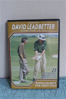 A lesson with Davind Leadbetter