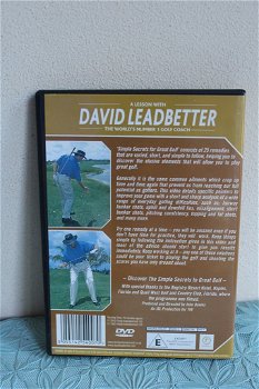 A lesson with Davind Leadbetter - 1