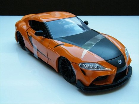 schaalmodel Toyota Supra – Fast Furious 9 Brian – Jada Toys modelauto 1:24 - 0