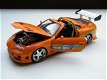 Toyota Supra MK IV Fast and Furious modelauto + figuur Brian 1:24 - 6 - Thumbnail