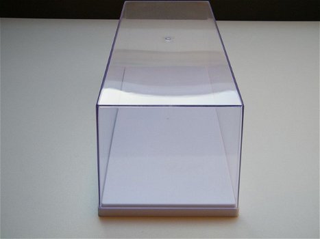 modelauto display case / vitrine show box wit 27×12,5×11,2 cm 1:24 - 3