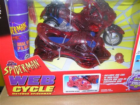 Spiderman web cycle motoweb spiderman nieuw!! - 0