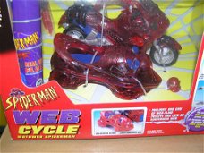 Spiderman web cycle motoweb spiderman nieuw!!
