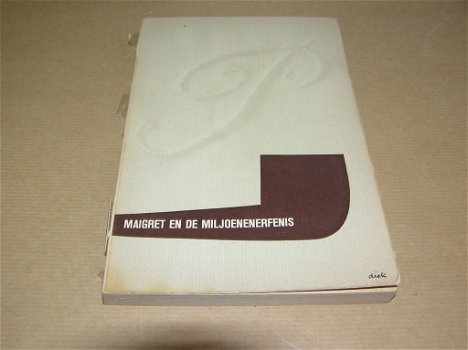 Maigret en de miljoenenerfenis(1)-Georges Simenon - 0