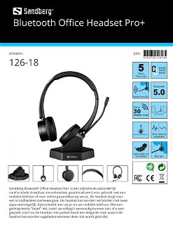 Bluetooth Office Headset Pro+ - 6