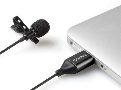 Streamer USB Clip Microphone kleine, discrete microfoon - 1