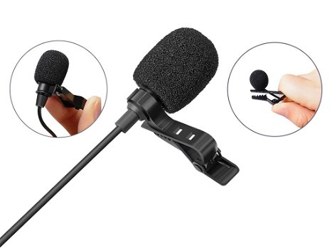 Streamer USB Clip Microphone kleine, discrete microfoon - 2