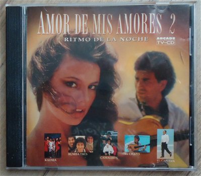 De originele verzamel-CD Amor De Mis Amores 2 van Arcade. - 0