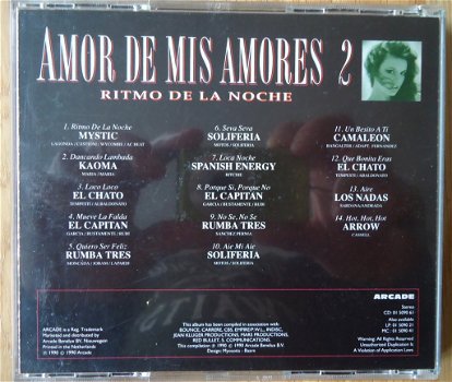 De originele verzamel-CD Amor De Mis Amores 2 van Arcade. - 5