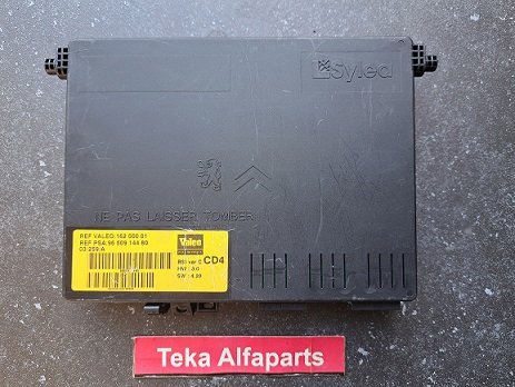 Citroën Peugeot Zekeringenkast BSI Valeo 16200001 Fuse Box Used - 0