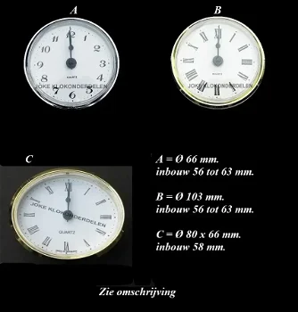 = Quartz Insteek uurwerkje = 42161 - 0