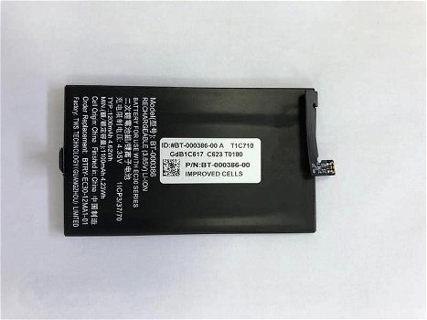 Buy ZEBRA BT-000386 ZEBRA 3.85V 1100Mah/4.23Wh Battery - 0