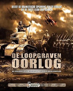 De Loopgraven Oorlog (5 DVD met boek) Tin Can Nieuw - 0