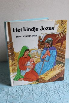 Het kindje Jezus - mini diorama boek