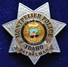 Amerikaanse politie badge Idaho